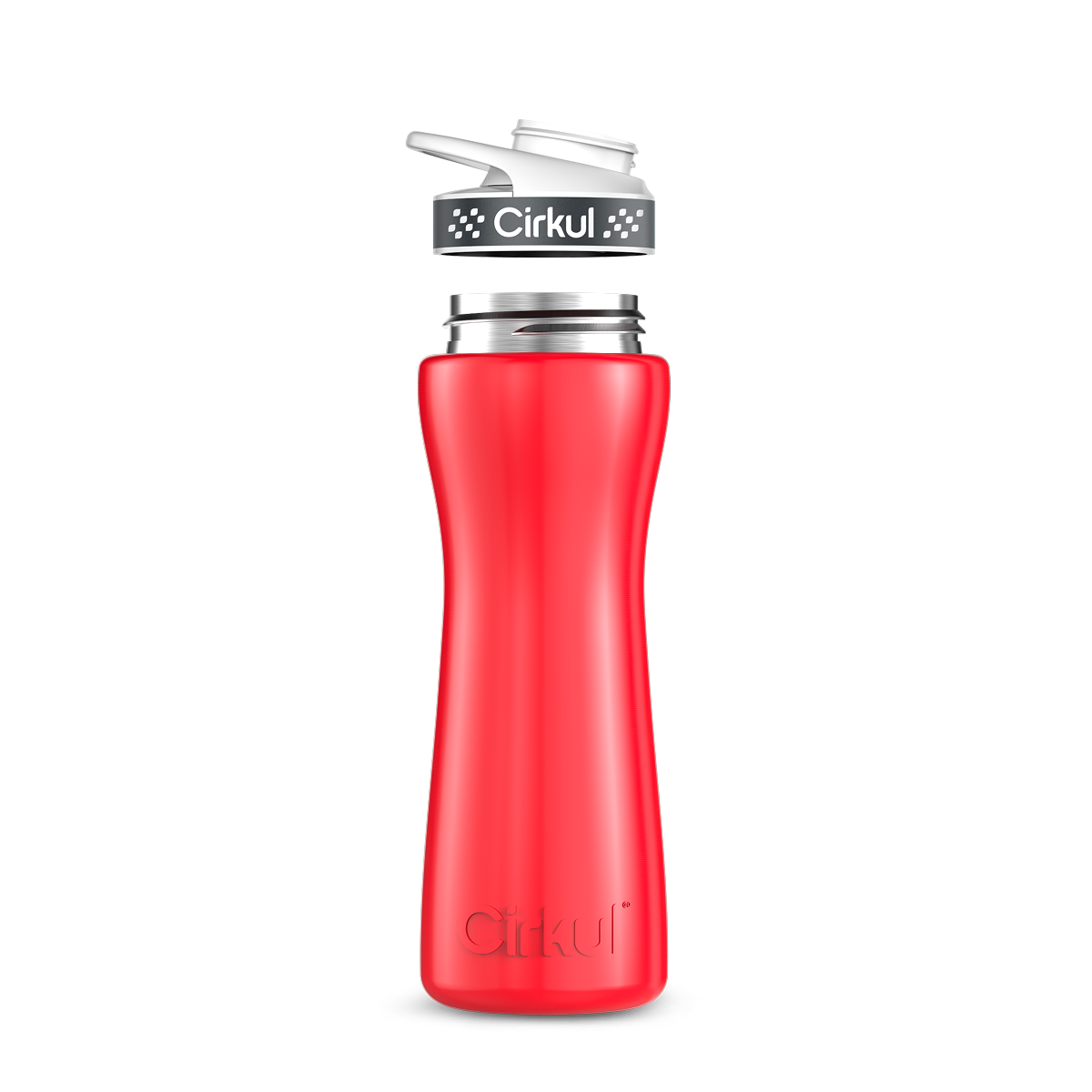 22oz. Stainless Steel Bottle & Comfort Grip Lid